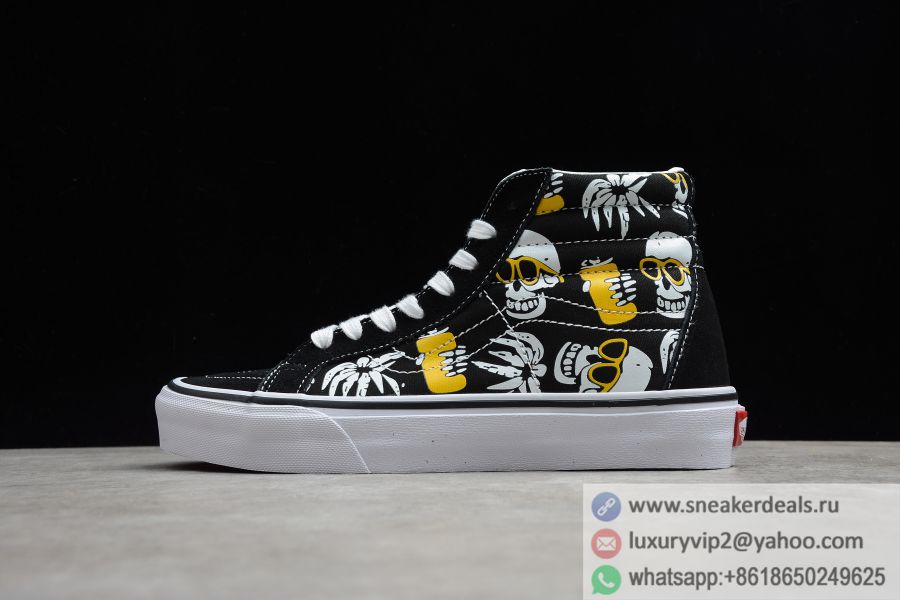 Fanta x Vans Sk8-Hi Skeletons Black VN0A4CS5W43 Unisex Skate Shoes